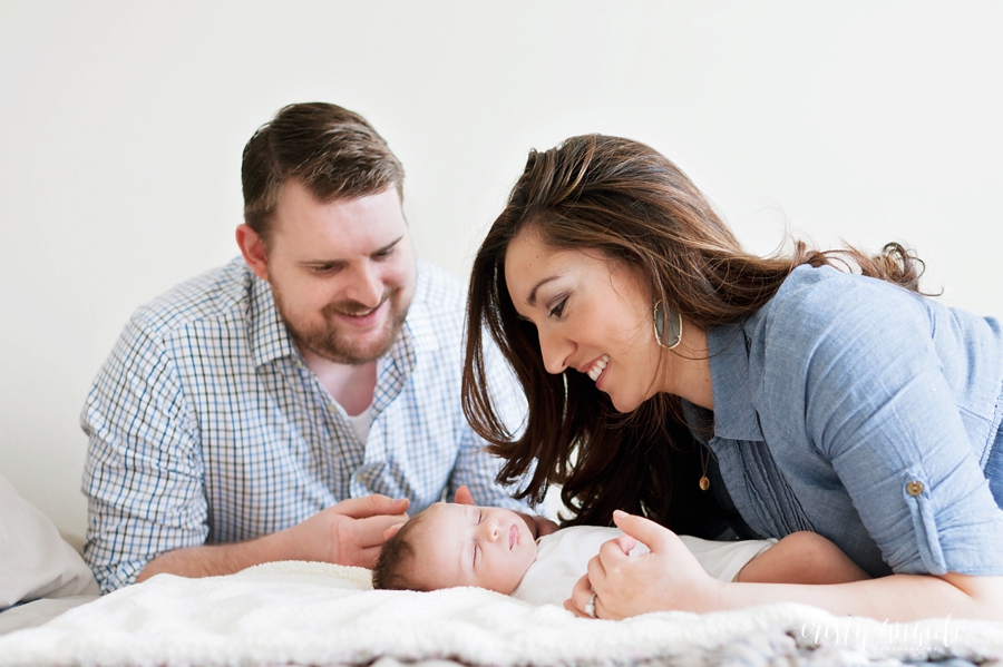 Fort Worth lifestyle newborn photography session by Cristy Angulo Photography | View More: http://cristyangulo.wpengine.com