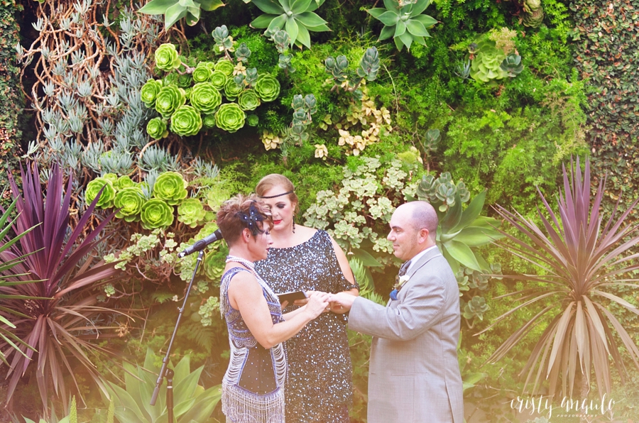 Speakeasy Themed Smog Shoppe Los Angeles wedding by destination wedding photographer Cristy Angulo | View More: http://cristyangulo.wpengine.com