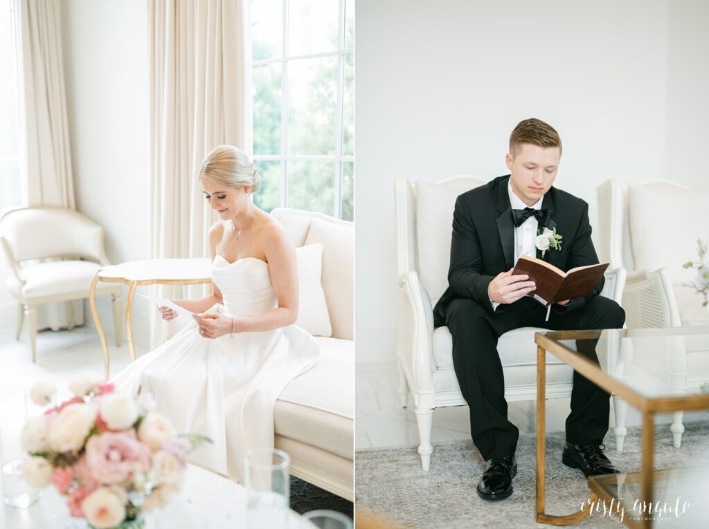 Spring Wedding at The Hillside Estate by Dallas wedding photographer Cristy Angulo | www.cristyangulo.com