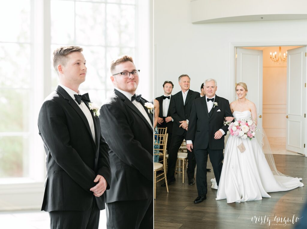 Spring Wedding at The Hillside Estate by Dallas wedding photographer Cristy Angulo | www.cristyangulo.com