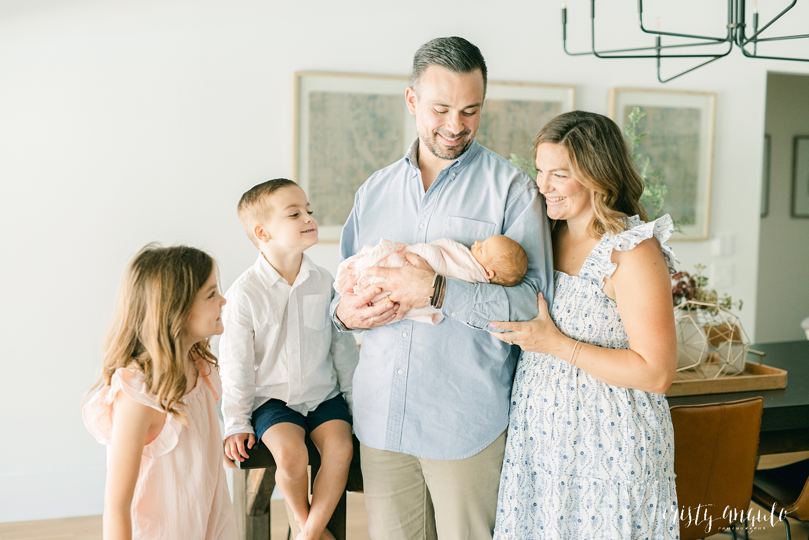 Austin Lifestyle Newborn Session by Austin Family Photographer Cristy Angulo | www.cristyangulo.com