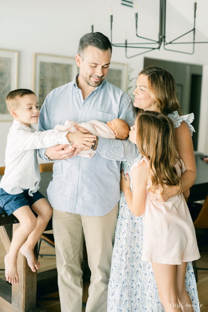 Austin Lifestyle Newborn Session by Austin Family Photographer Cristy Angulo | www.cristyangulo.com