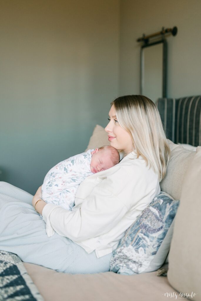 Austin Lifestyle Newborn Session by Austin Family Photographer Cristy Angulo | www.cristyangulo.com