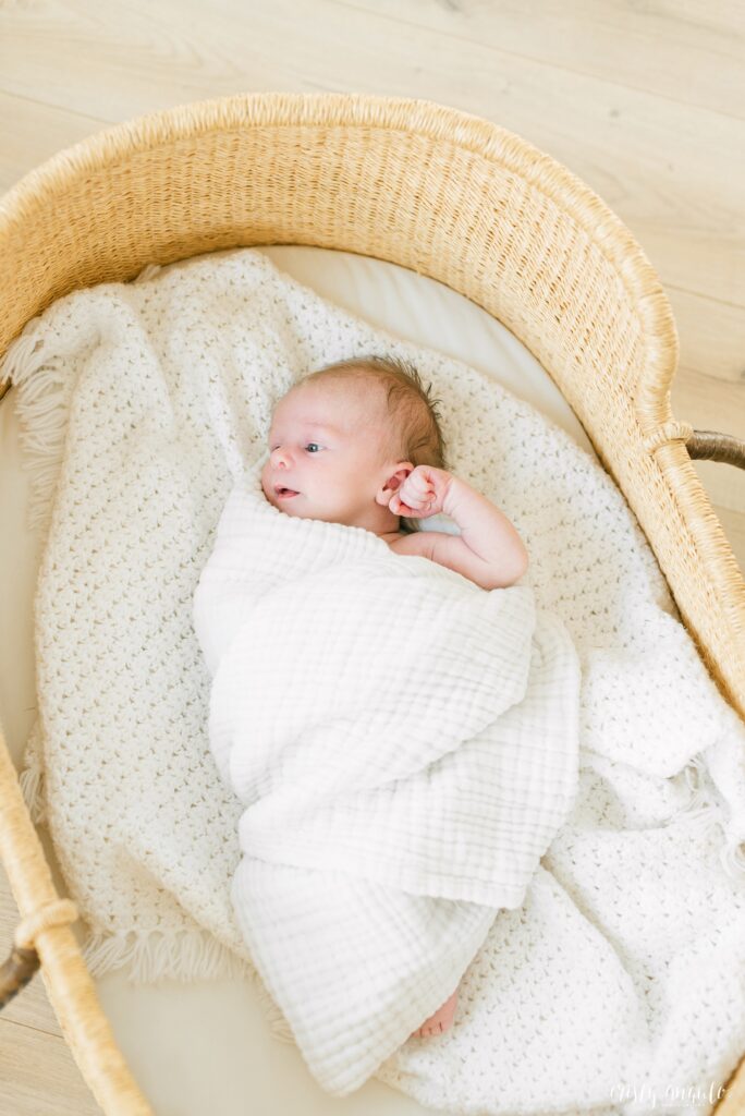 Austin Studio Lifestyle Newborn Session by Austin Newborn Photographer Cristy Angulo | www.cristyangulo.com