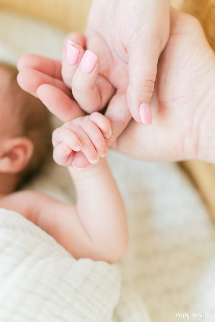 Austin Studio Lifestyle Newborn Session by Austin Newborn Photographer Cristy Angulo | www.cristyangulo.com