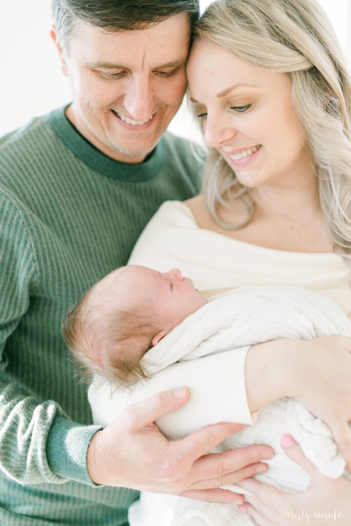 Austin Studio Lifestyle Newborn Session by Austin Newborn Photographer Cristy Angulo | www.cristyangulo.com