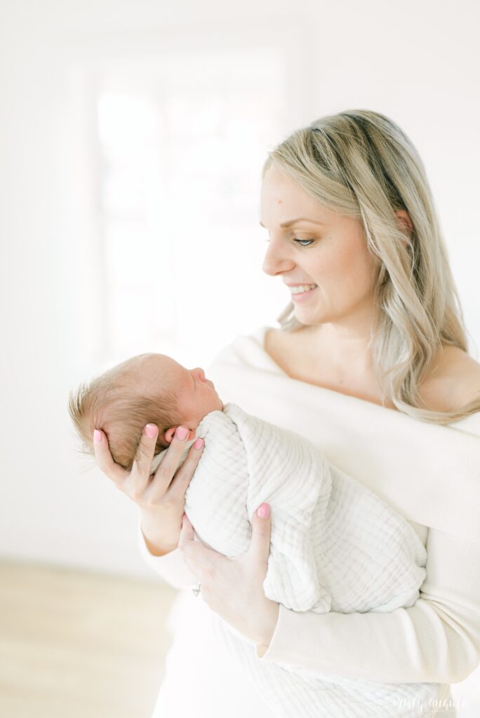 Austin Studio Lifestyle Newborn Session by Austin Newborn Photographer Cristy Angulo | www.cristyangulo.com