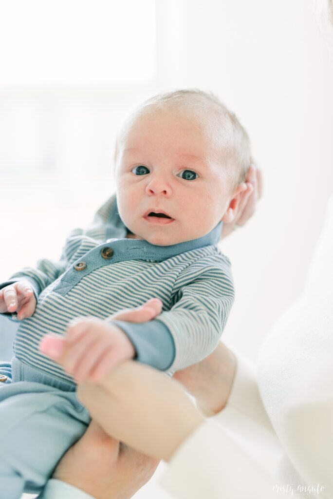 Austin Studio Lifestyle Newborn Session by Austin Newborn Photographer Cristy Angulo | www.cristyangulo.com