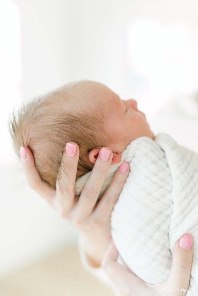 Austin Studio Lifestyle Newborn Session by Austin Newborn Photographer Cristy Angulo | www.cristyangulo.com