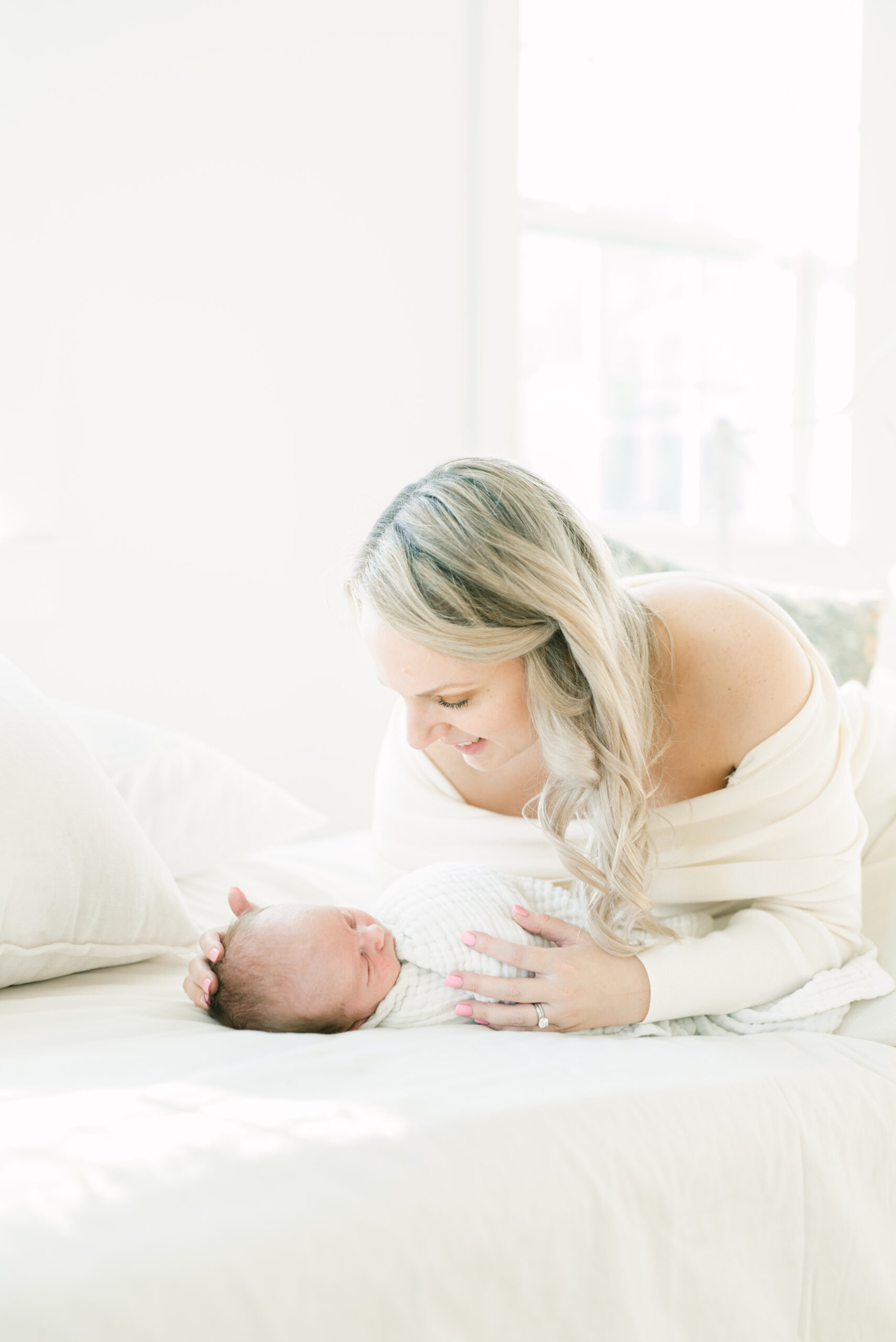 Austin Studio Lifestyle Newborn Session by Austin Newborn Photographer Cristy Angulo | www.cristyangulo.com